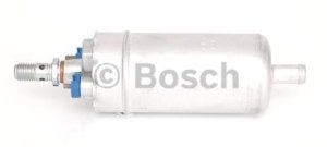 Electric fuel pump in-line