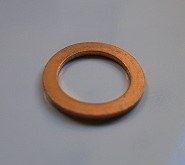 COPPER GASKET 8X12X1