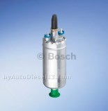 Electric fuel pump in-line