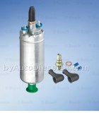 Electric fuel pump in-line