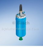 Electric fuel pump in-line