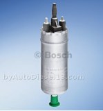 Electric fuel pump in-line