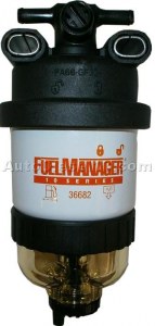Diesel fuel filter/water separator 5 microns