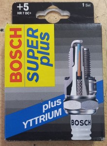 Spark plug SUPER PLUS SET 4X HR7DC+ (+5)