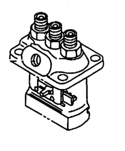 YANMAR 3TNE74 INJECTION PUMP 