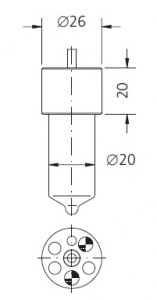 KHD DEUTZ BVM 628 Nozzle