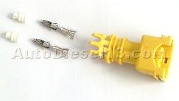 Electrical connector for injection pump VE et DPCN