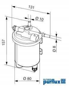 Diesel Filter RENAULT CLIO MEGANE ESPACE