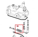 Governor spring of Throttle shaft