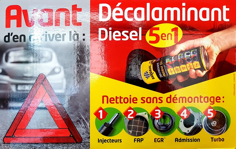 Décrassant moteur Diesel BARDAHL