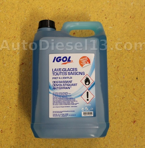 Liquide lave-glace toutes saisons -5°C 5L - Norauto