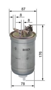 N6267 FILTRE DIESEL VAG