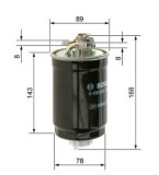 N6274 FILTRE DIESEL VAG