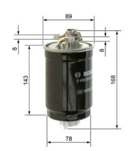 N6274 FILTRE DIESEL VAG