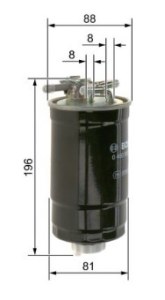 N6376 FILTRE DIESEL FORD