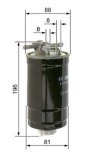 N6376 FILTRE DIESEL FORD