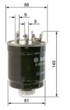 N6409 FILTRE DIESEL VAG
