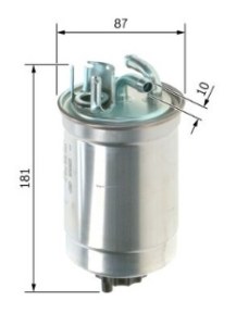 N6453 FILTRE DIESEL AUDI