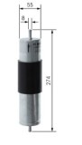 N6463 FILTRE DIESEL BMW