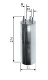 N6467 FILTRE DIESEL VW