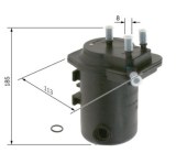 N7008 FILTRE DIESEL NISSAN