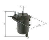 N7011 FILTRE DIESEL RENAULT