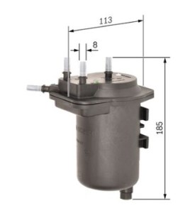 N7014 FILTRE DIESEL RENAULT
