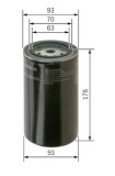 N9676 FILTRE DIESEL PL DAF