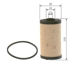 N1158 FILTRE DIESEL PL MB