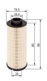 N1704 FILTRE DIESEL MB