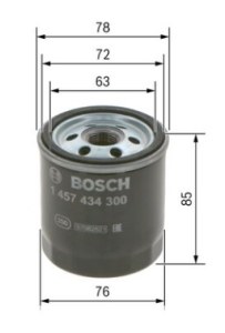 N4300 FILTRE DIESEL TOYOTA