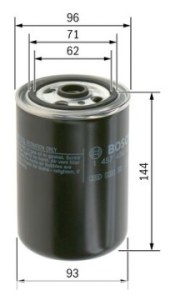 N4421 FILTRE DIESEL PL RENAULT