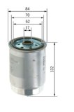 N4436 FILTRE DIESEL VOLVO