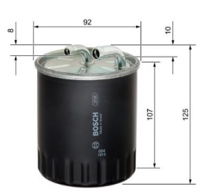 N4437 FILTRE DIESEL MB