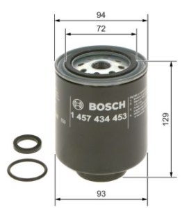 N4453 FILTRE DIESEL MITSUBISHI