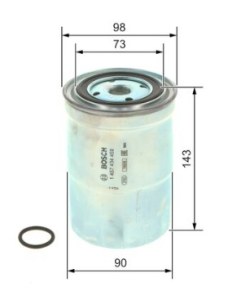 N4459 FILTRE DIESEL MITSUBISHI
