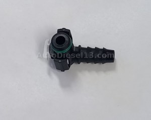 Raccord connecteur gasoil 10mm 90°