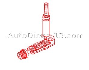 Axe de réglage pompe injection BOSCH PSA JUMPER BOXER 2.5