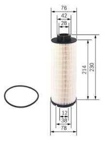 N2029 FILTRE DIESEL PL MAN