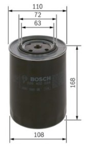 N2034 FILTRE DIESEL PL IVECO