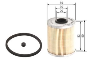 N2047 FILTRE DIESEL RENAULT