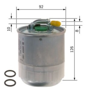 N2056 FILTRE DIESEL MB