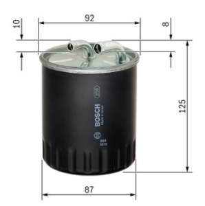 N2065 FILTRE DIESEL MB