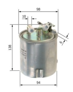 N2096 FILTRE DIESEL NISSAN