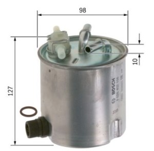N2108 FILTRE DIESEL NISSAN