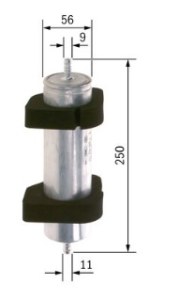 N2111 FILTRE DIESEL AUDI