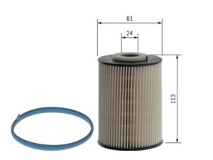 N2128 FILTRE DIESEL VOLVO