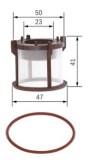 N2133 FILTRE DIESEL PL MB