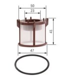 N2136 FILTRE DIESEL PL MAN