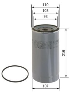 N2138 FILTRE DIESEL PL MB